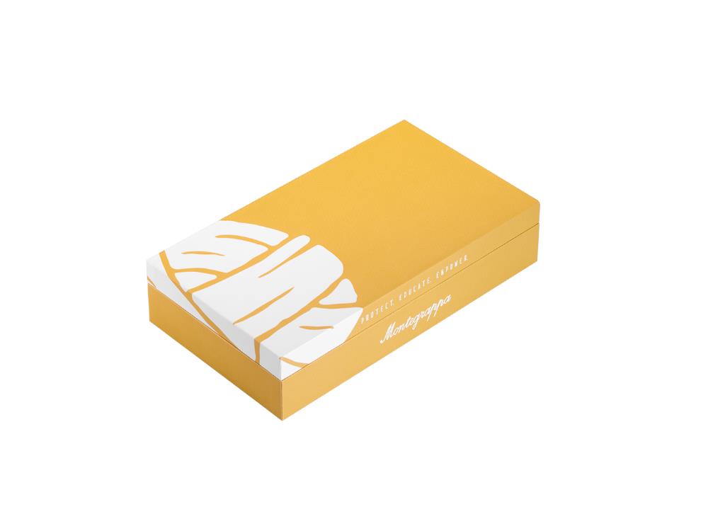 Roller Montegrappa Solidarity Editions Right to Play, Resina Negra, ISZEIRIC-007