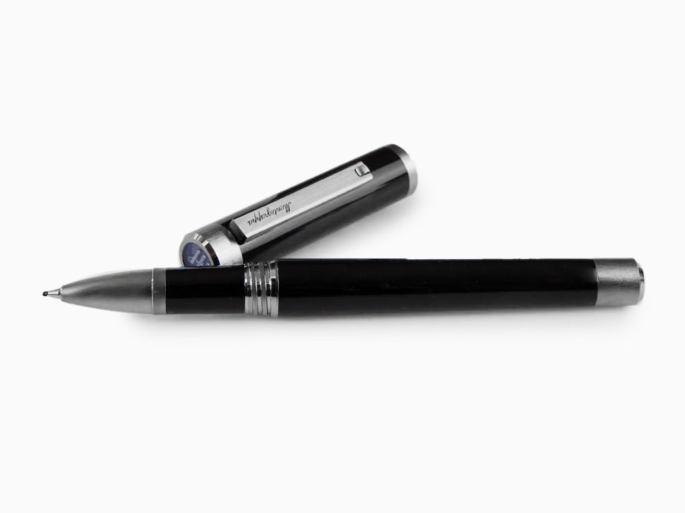 Roller Montegrappa Zero, Resina Negra, Ultra Black, ISZEIRIC