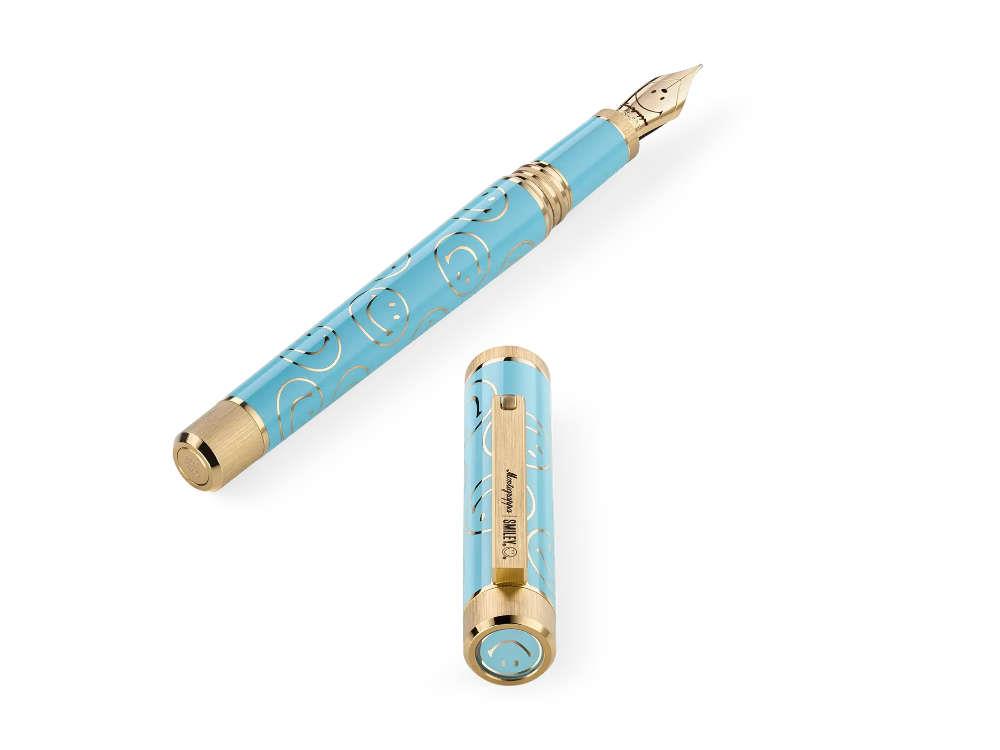 Pluma Estilográfica Montegrappa Smiley Heritage The Sourire, ISZES-4S