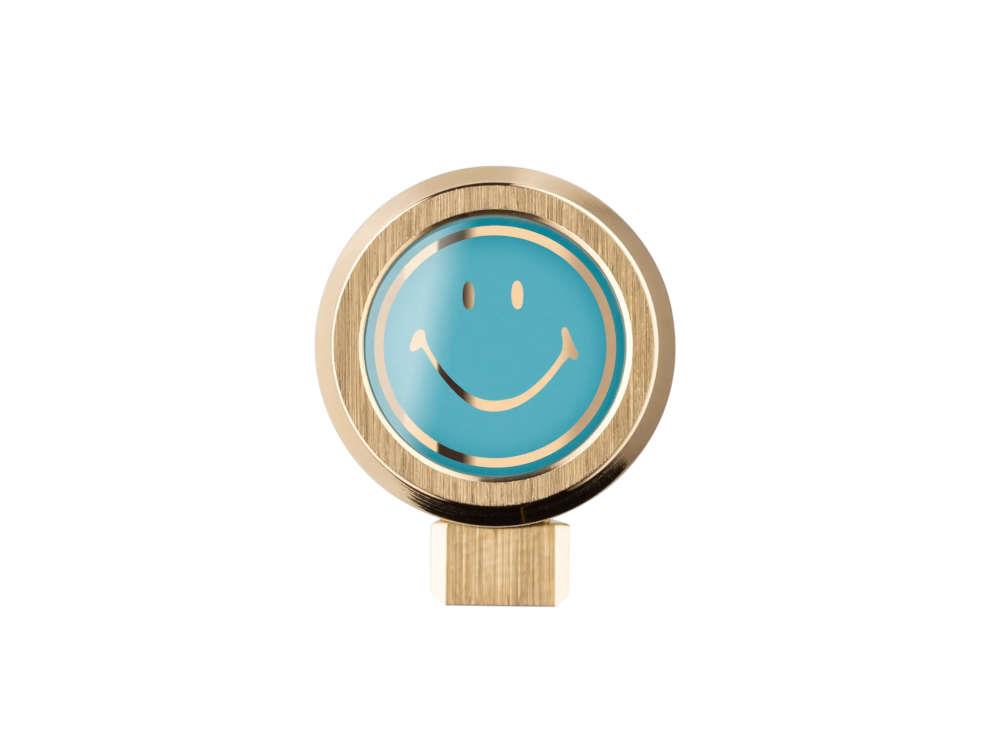 Bolígrafo Montegrappa Smiley Heritage The Sourire, PVD Oro, ISZESBYS