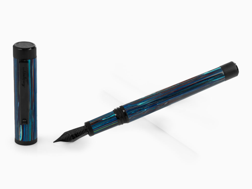 Pluma Estilográfica Montegrappa Zero Zodiac Libra, Acero, ISZEZ-IC-B8