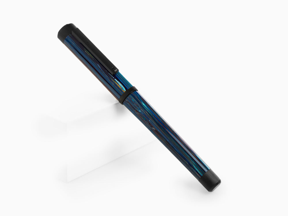 Pluma Estilográfica Montegrappa Zero Zodiac Libra, Acero, ISZEZ-IC-B8