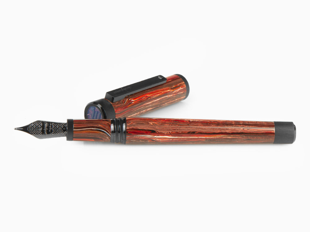 Pluma Montegrappa Zero Zodiac Scorpio, Acero inoxidable, ISZEZ-IC-R4