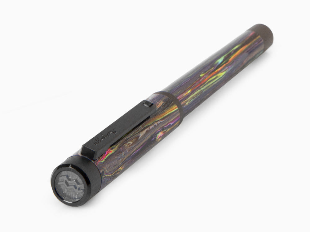 Pluma Estilográfica Montegrappa Zero Zodiac Acuario, Acero, ISZEZ-IC-V1