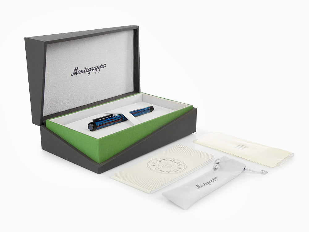 Roller Montegrappa Zero Zodiac Libra, Resina Montegrappite, PVD, ISZEZRIC-B8