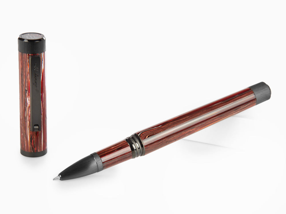 Roller Montegrappa Zero Zodiac Scorpio, Resina Montegrappite, PVD, ISZEZRIC-R4