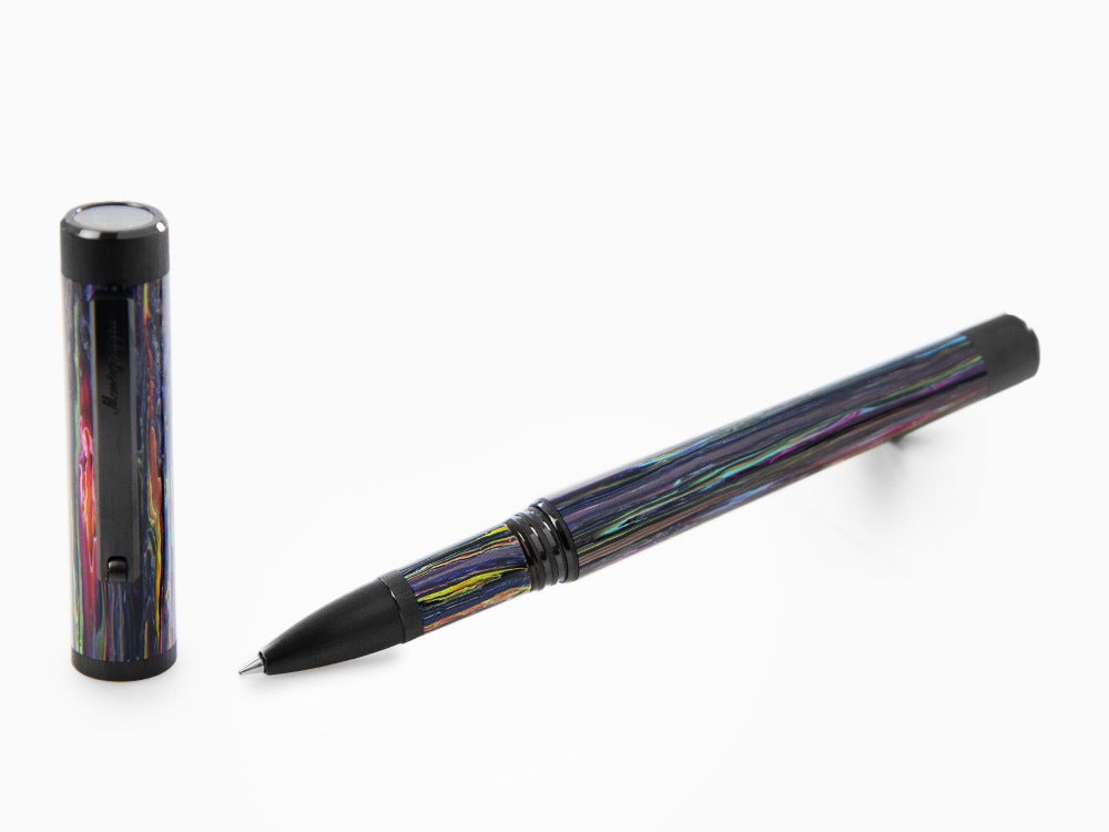Roller Montegrappa Zero Zodiac Acuario, Montegrappite, Violeta, ISZEZRIC-V1