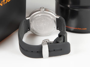 Reloj de Cuarzo Montjuic Elegance, Acero Inoxidable, Negro, 43 mm, MJ1.0103.S