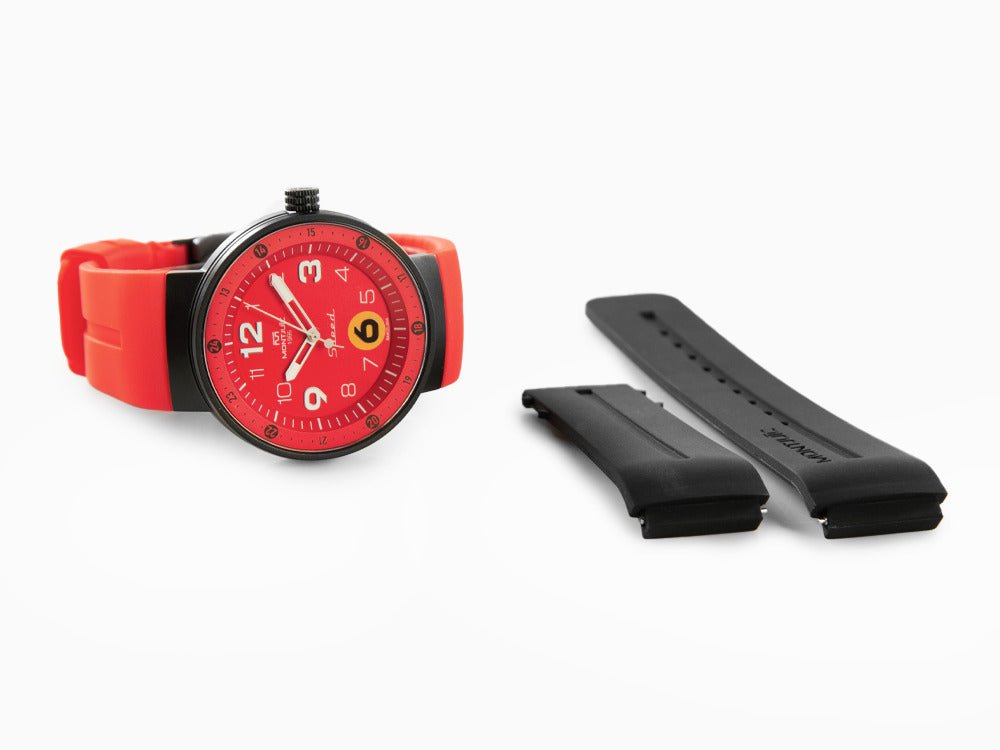 Reloj de Cuarzo Montjuic Speed Special Racing Series, Rojo, 43 mm, MJ1.1510.B