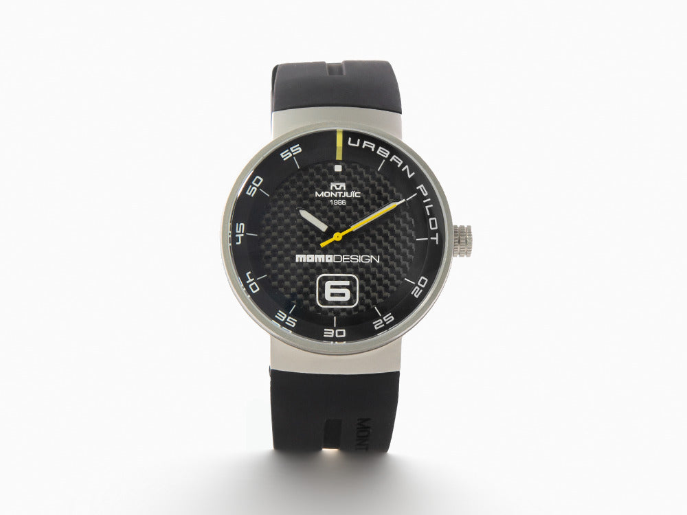 Reloj de Cuarzo Montjuic X Momo Design Urban Pilot SS, MJ1.2015MOMO.S