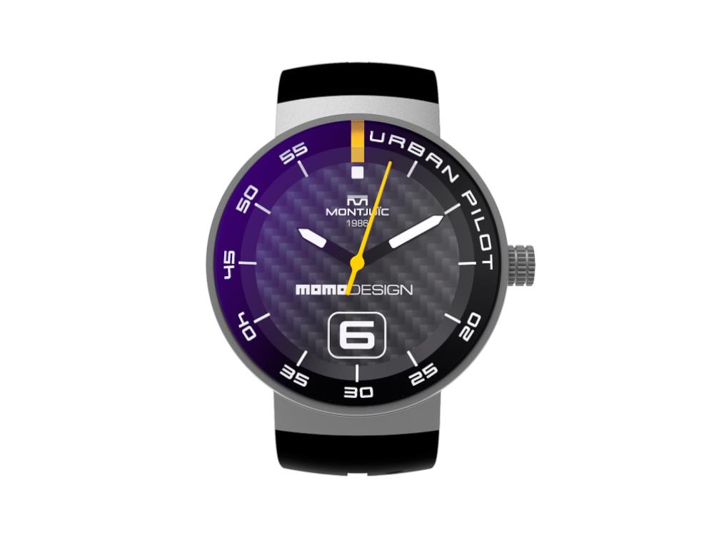 Reloj de Cuarzo Montjuic X Momo Design Urban Pilot SS, MJ1