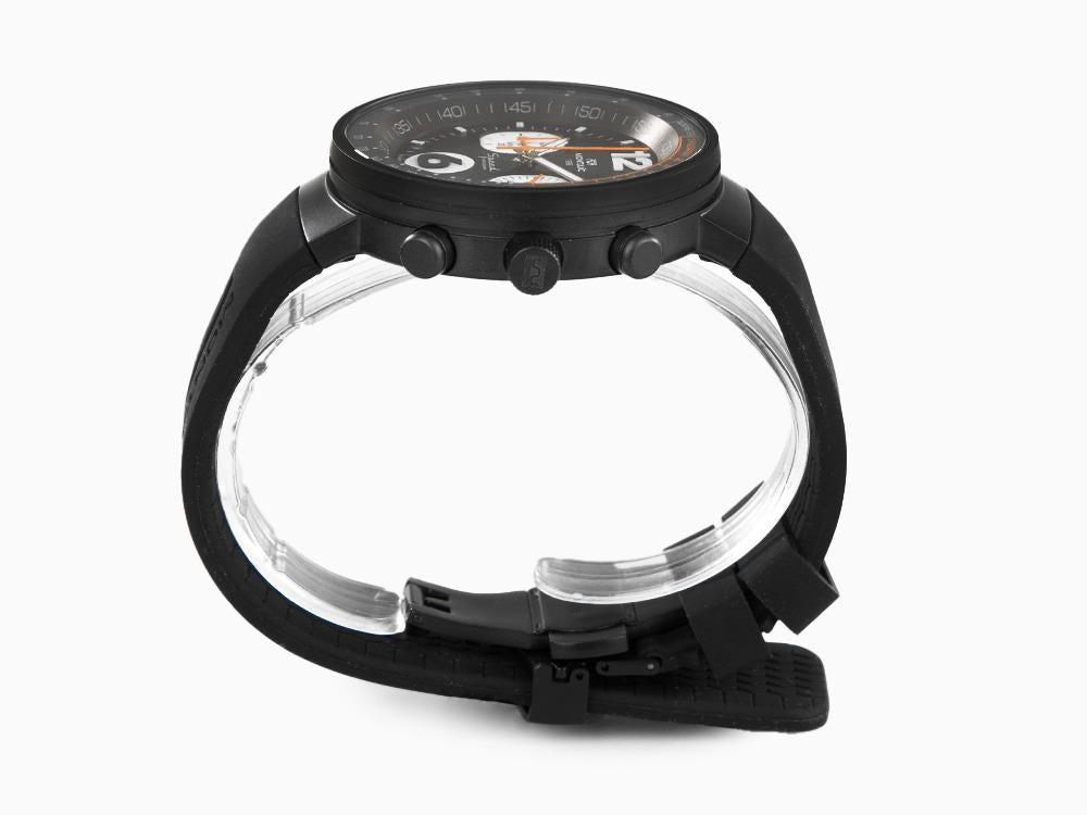 Reloj de Cuarzo Montjuic Speed Chronograph, Negro, 45mm, MJ2.0101.B