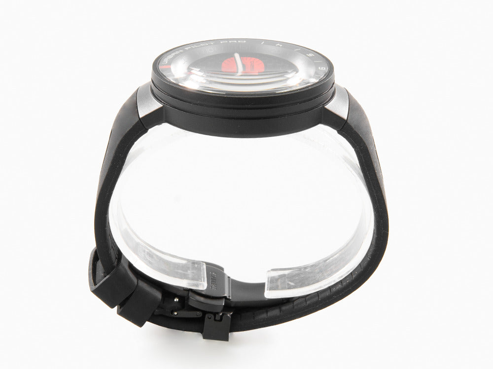 Reloj de Cuarzo Montjuic X Momo Design Urban Pilot Red, MJ2.1007MOMO.B