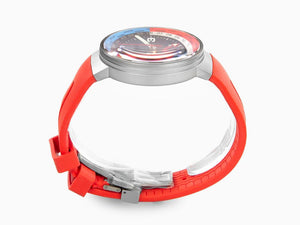 Reloj de Cuarzo Montjuic Speed GMT, Acero Inoxidable, Negro, 43 mm, MJ3.0203.S
