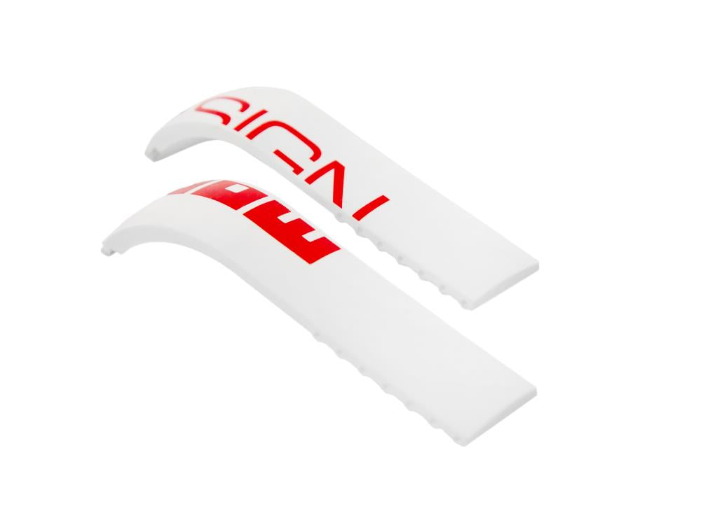 Correa Momo Design Accesorios, Correa de caucho, Blanco, MD187WH-RD