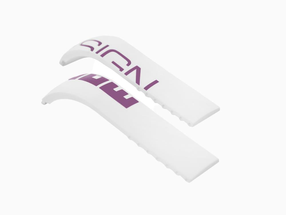 Correa Momo Design Accesorios, Correa de caucho, Blanco, MD187WH-VI