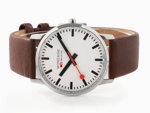 Reloj de cuarzo Mondaine SBB Simply Elegant, 41mm, A638.30350.11SBG