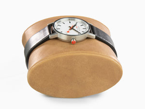 Reloj de Cuarzo Mondaine Classic, Blanco, 30 mm, Piel, A658.30323.16SBB