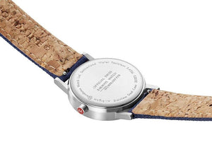 Reloj de Cuarzo Mondaine SBB Classic, Blanco, 30 mm, Textil, A658.30323.17SBD1