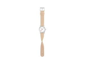 Reloj de Cuarzo Mondaine Classic, Blanco, 30 mm, Correa textil, A658.30323.17SBK