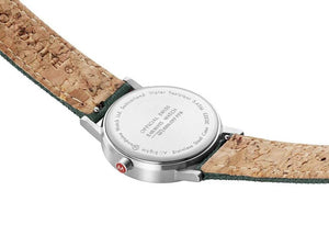 Reloj de Cuarzo Mondaine SBB Classic, Blanco, 30 mm, Textil, A658.30323.17SBS