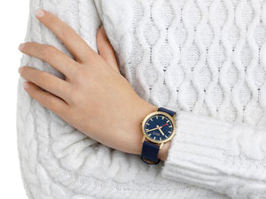 Reloj de Cuarzo Mondaine Classic, Azul, 36 mm, Correa textil, A660.30314.40SBQ