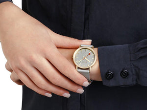 Reloj de Cuarzo Mondaine Classic, Gris, 36 mm, Correa textil, A660.30314.80SBU