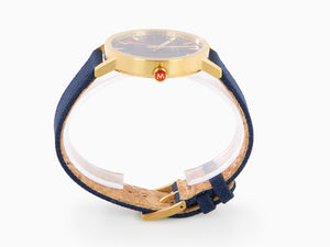 Reloj de Cuarzo Mondaine Classic, Azul, 40 mm, Correa textil, A660.30360.40SBQ