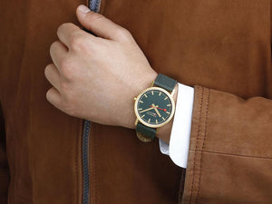 Reloj de Cuarzo Mondaine Classic, Verde, 40 mm, Correa textil, A660.30360.60SBS