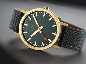 Reloj de Cuarzo Mondaine Classic, Verde, 40 mm, Correa textil, A660.30360.60SBS