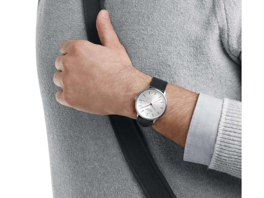 Reloj de Cuarzo Mondaine Doppio, Blanco, 41 mm, MLE.41210.LBV