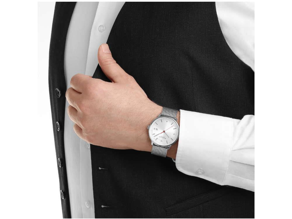 Reloj de Cuarzo Mondaine Doppio, Blanco, 41 mm, MLE.41210.SM