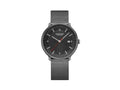 Reloj de Cuarzo Mondaine Doppio IP Gun, Negro, 41 mm, MLE.41220.SM