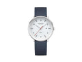 Reloj de Cuarzo SolarMondaine Doppio, Blanco, 41 mm, MLE.41910.LDV