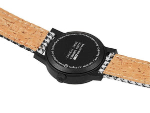 Reloj de Cuarzo Mondaine SBB Evo2, Blanco, 32 mm, Correa textil, MS1.32110.LN