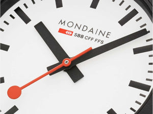 Reloj de Cuarzo Mondaine SBB Evo2, Blanco, 32 mm, Correa textil, MS1.32110.LN