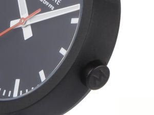 Reloj de Cuarzo Mondaine Essence, Ecológico - Reciclado, Negro, MS1.32120.RB