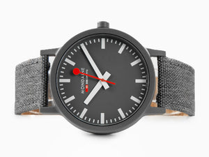 Reloj de Cuarzo Mondaine Essence Grey, Ecológico, Gris, 41 mm, MS1.41180.LH