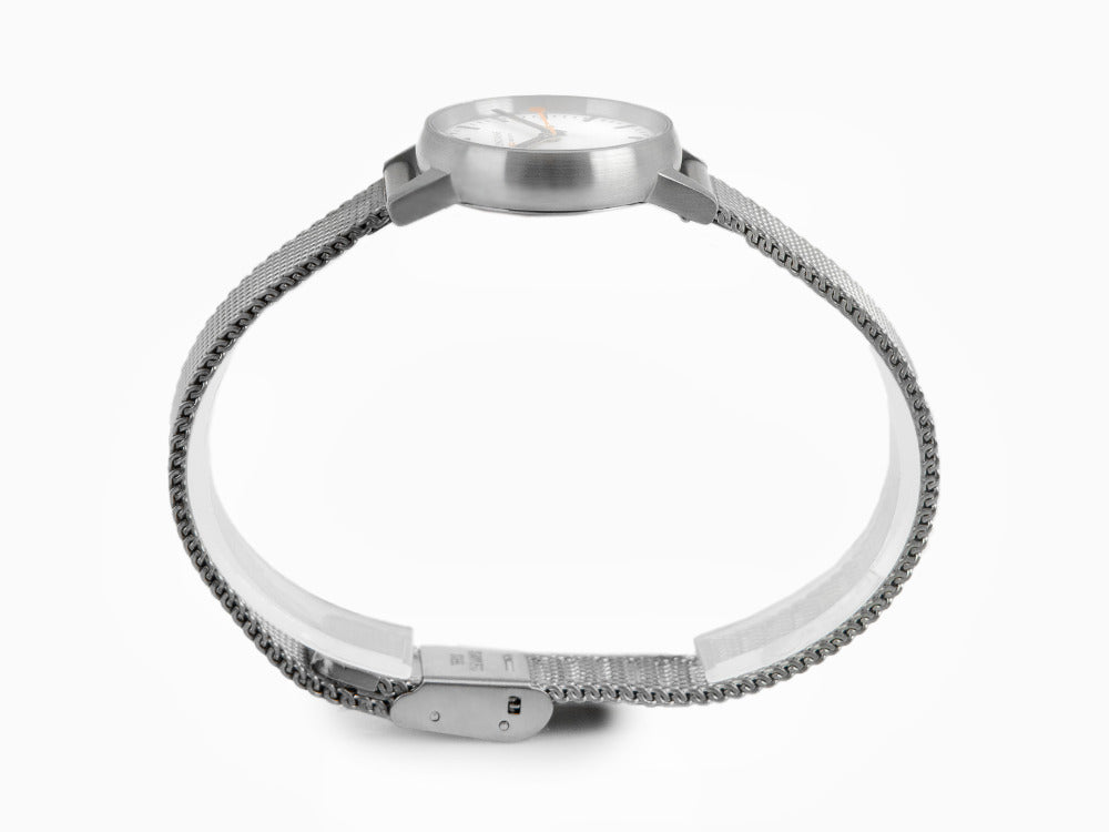 Reloj de Cuarzo Mondaine SBB Evo2 Petite, Blanco, 26mm, MSE.26110.SM