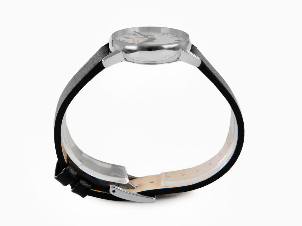 Reloj de Cuarzo Mondaine SBB Evo2, Blanco, 30mm, Día, MSE.30210.LB