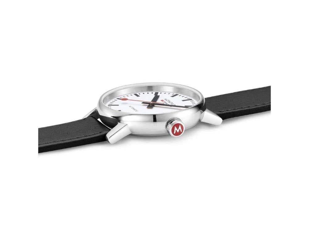Reloj Automático Mondaine SBB Evo2, Blanco, 40 mm, MSE.40610.LB