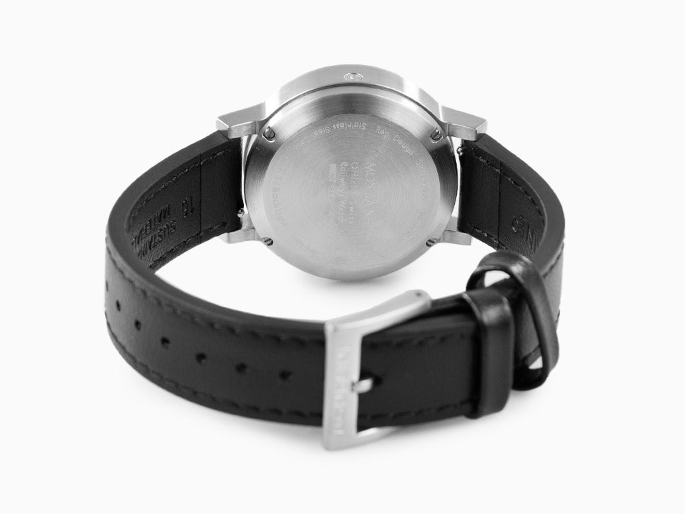 Reloj de Cuarzo Mondaine SBB Stop2go, Blanco, 34 mm, 3 atm, MST.3401B.LBV.SET