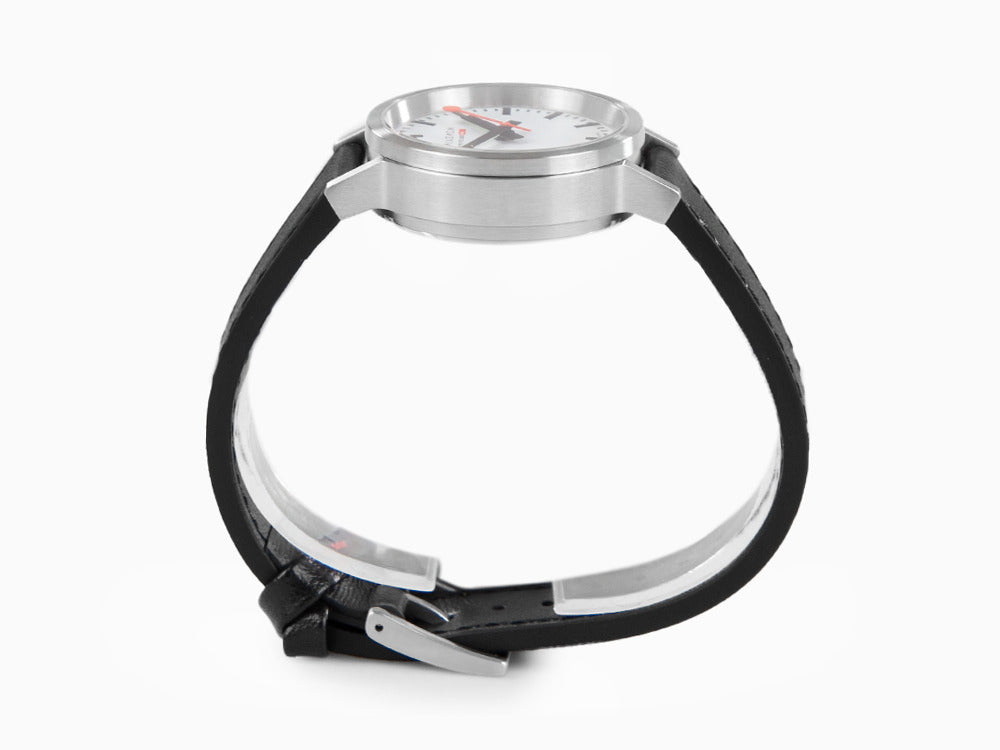 Reloj de Cuarzo Mondaine SBB Stop2go, Blanco, 34 mm, 3 atm, MST.3401B.LBV.SET