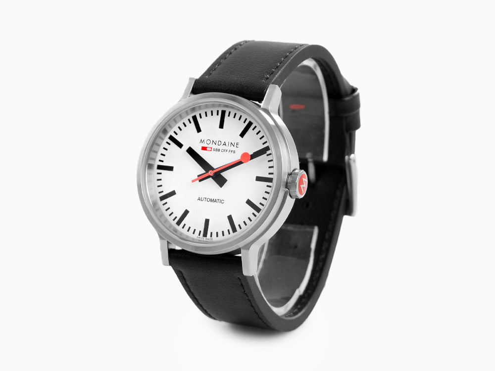 Reloj Automático Mondaine Classic Original, Blanco, 41 mm, MST.4161B.LB