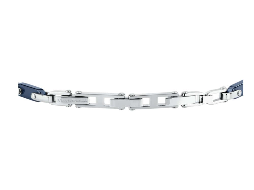 Pulsera Maserati Gioielli Ceramic, Acero inoxidable, Azul, JM226ATZ76