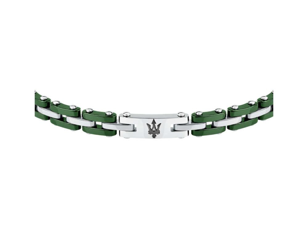 Pulsera Maserati Gioielli, Acero, Verde, JM425ATZ66