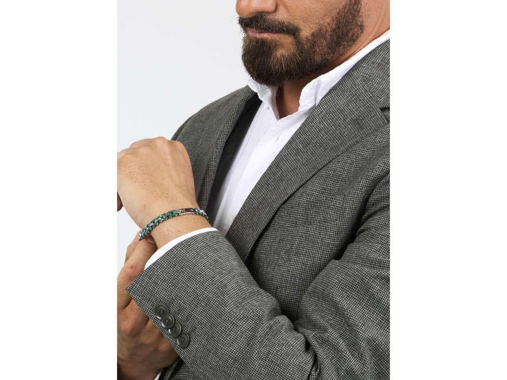 Pulsera Maserati Gioielli, Acero, Verde, JM425ATZ66