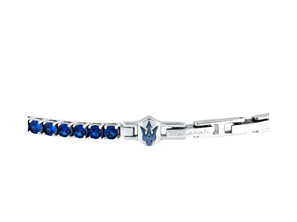 Pulsera Maserati Gioielli Tennis, Acero, Azul, JM425AVC11