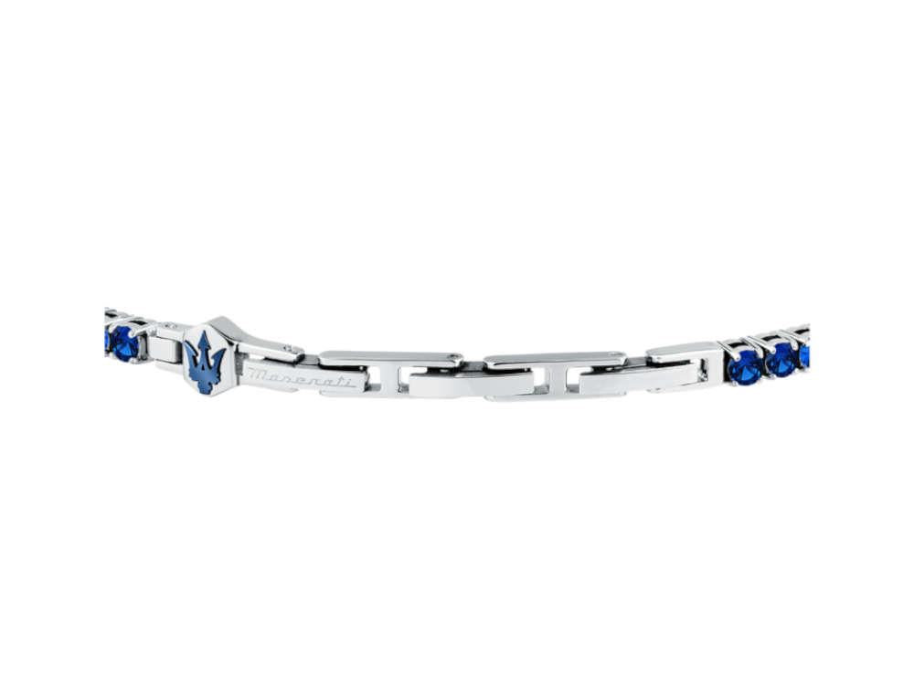 Pulsera Maserati Gioielli Tennis, Acero, Azul, JM425AVC11