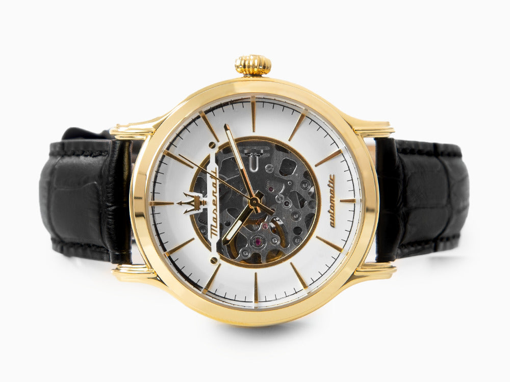 Reloj Automático Maserati Epoca, Blanco, 42 mm, R8821118011